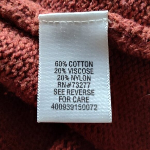 Croft and Barrow XXL Burnt Orange sweater - Picture 4 of 6